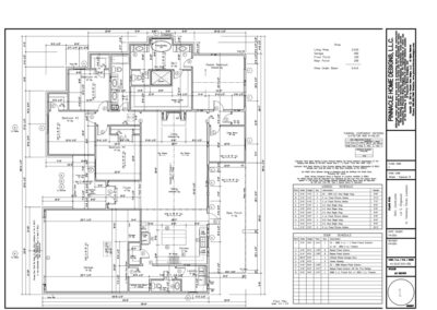 Lot 5 Kingswood Floor Plan showing 2,416 SqFt layout with 4 bedrooms and computer room.